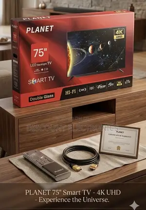 Bring the Cinema Home With the Planet 75" Uhd Smart Tv