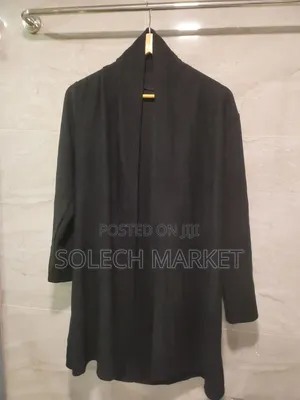 Eileen Fisher Black Wool Shawl