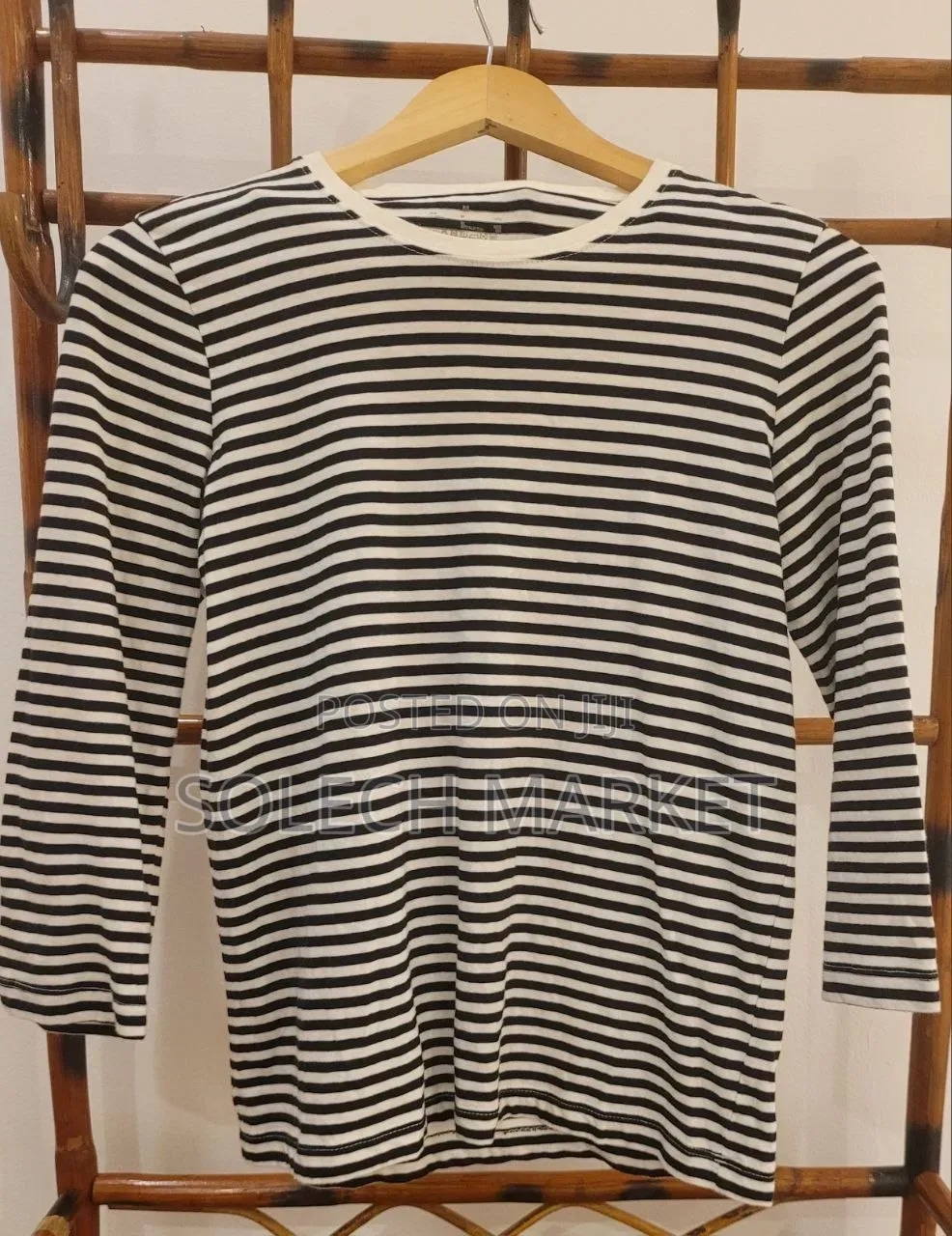 Kooples Black and White Striped