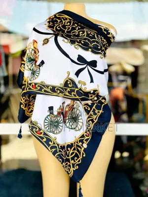 Silk Scarves Featuring Intricate