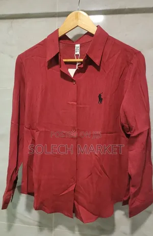 Red Button-Down Shirt Is a Polo Ralph