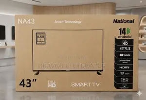 National 43” Smart Android 14 Tv – Smart Entertainment Made Easy