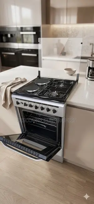 Kumtel Gas Electric Cooker Oven | Stainless Steel Freestanding Range