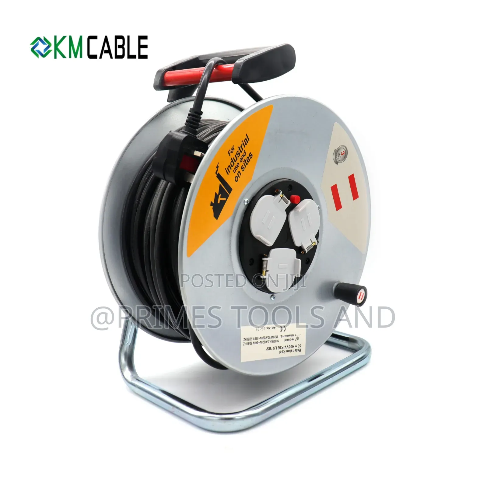 El Extension Lead 50m – Heavy Duty Industrial Cable