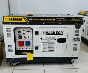 Vackson Silent Diesel Generator – Air-Cooled Power Generator With Avr