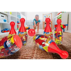 Spiderman Bowling Set