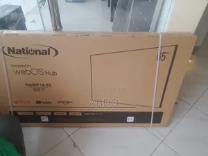 National Smart Tv 65 inches Webos Framless 2026 Quality Tv Hifi Speaker Yo
