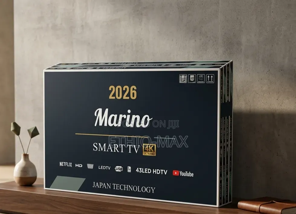 Marino 43 inches Smart Android Tv – Double Glass | New 2026 Model