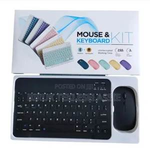 Wireless Keyboard and Mouse for iPad,Tablets,Smartphones, and Laptop
