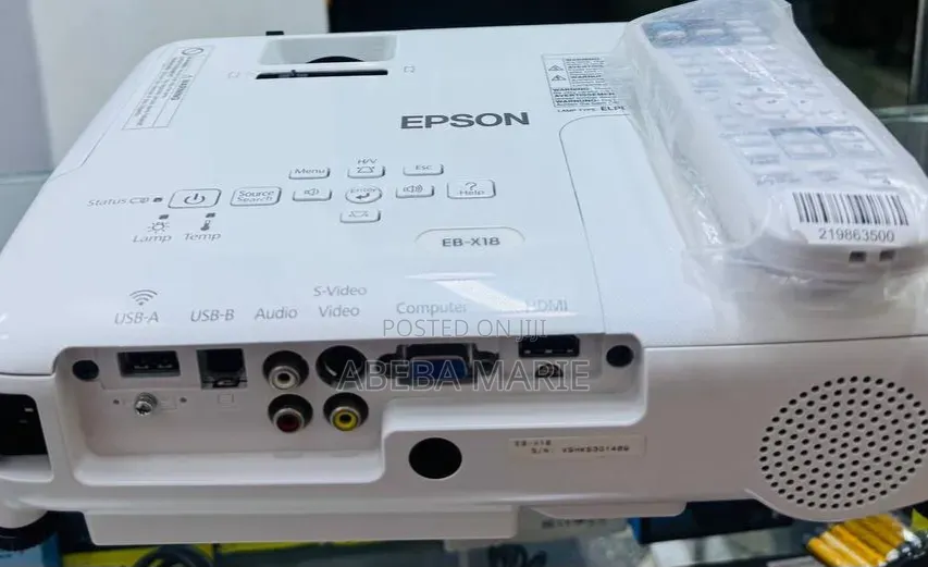 Epson Eb-X18 Is a Portable 3lcd