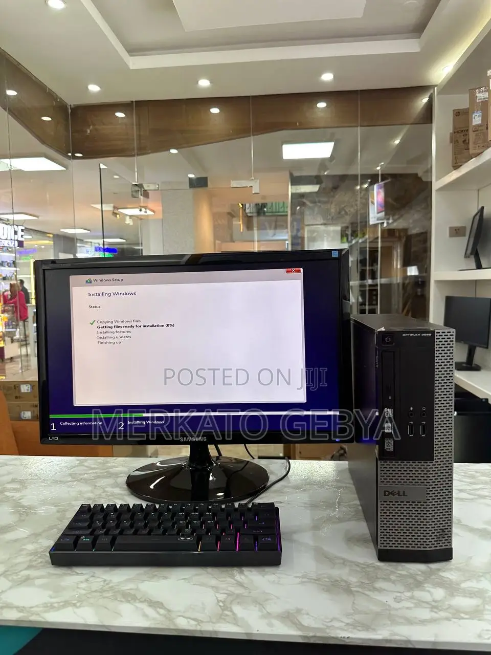 New Desktop Computer Dell OptiPlex 3020 4GB Intel Core i5 HDD 500GB