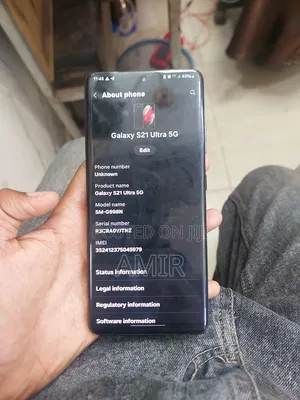 Samsung Galaxy S21 Ultra 5G 256 GB Black