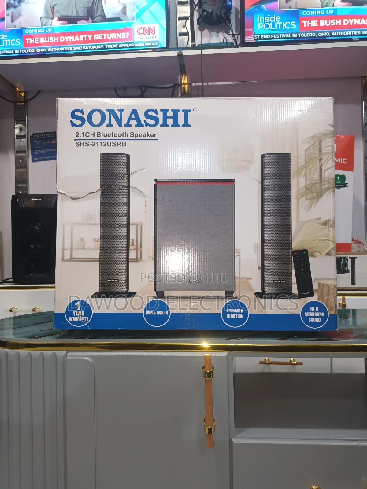 Sonashi 2.1ch Bluetooth Speaker