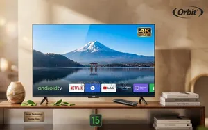 Orbit Tv 55" Smart Android Tv – Double Glass | Japan Technology |