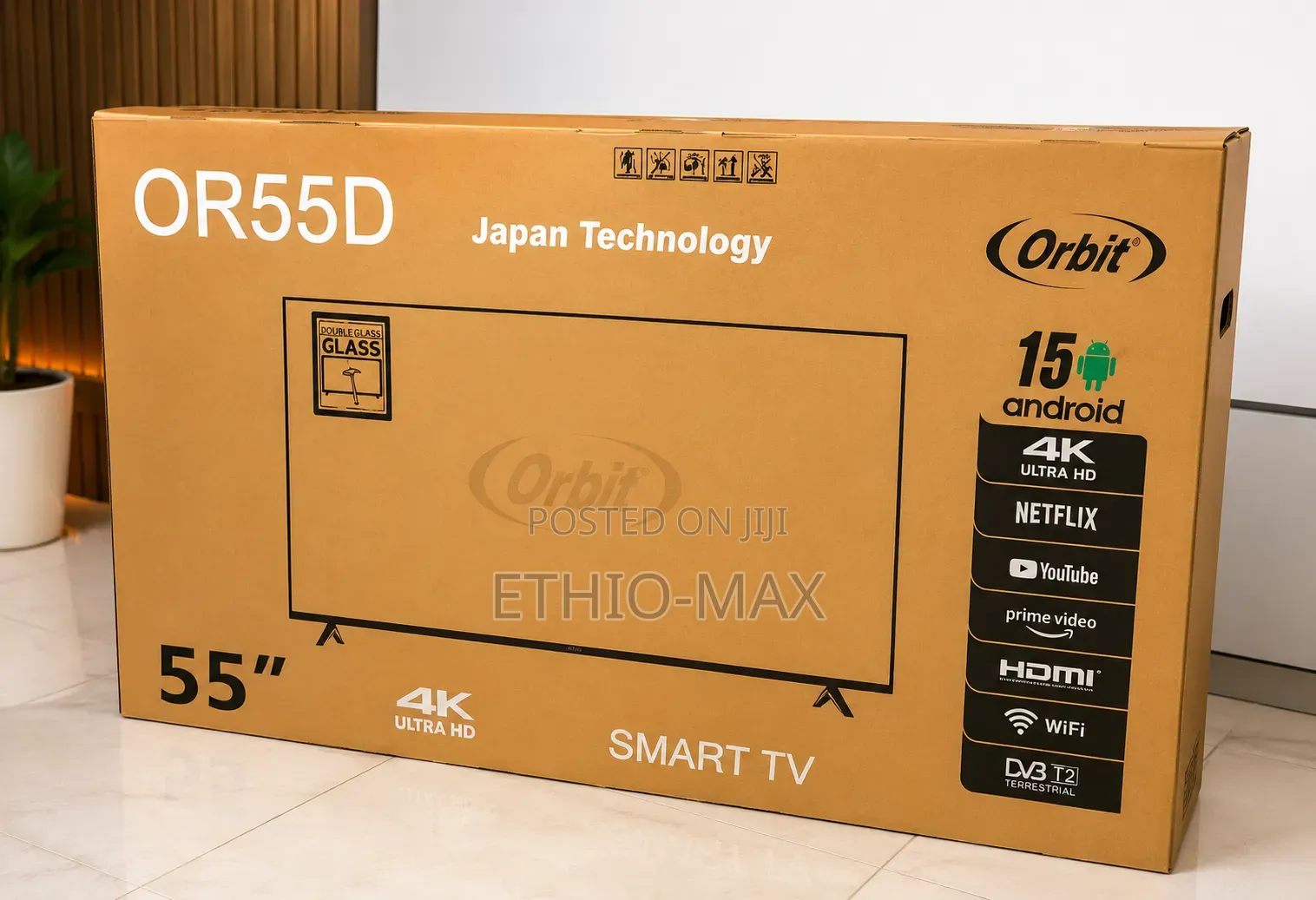Orbit 55" Smart Android Tv – Smart Entertainment, Premium Design