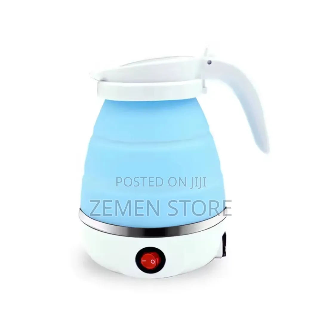 600ml Foldable Electric Kettle ተጣጣፊ የኤሌክትሪክ ቦይለር