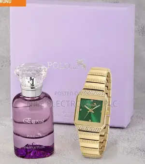 Original Polo Air Women's Wrist Watch and Perfume Gift Set