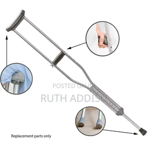 Underarm Crutches McKesson Adult 5 Foot 2 Inch McKesson Crutches Mew