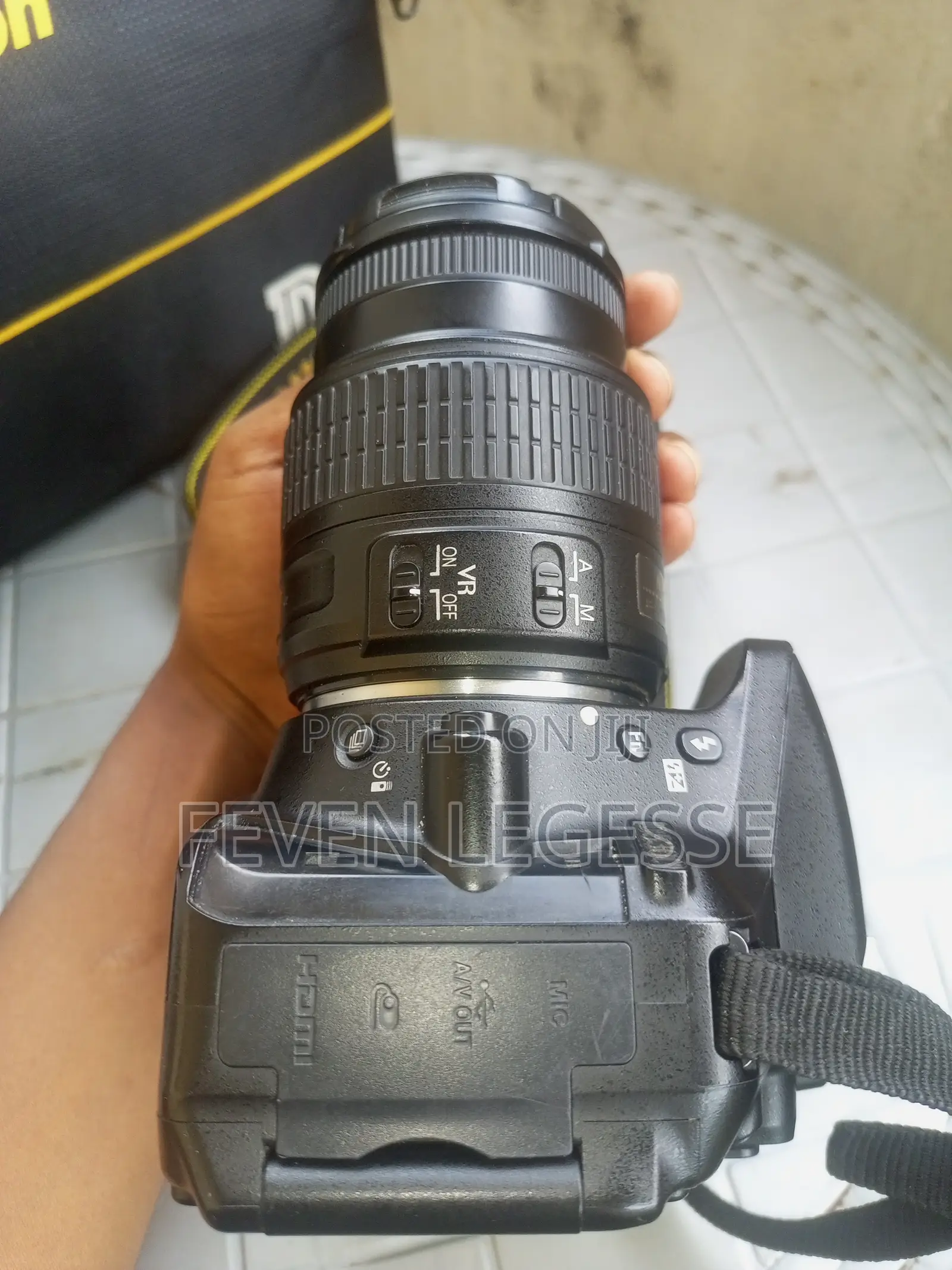Nikon D5300 ካሜራ (Slightly Used) Price-65000with Battry and Charger