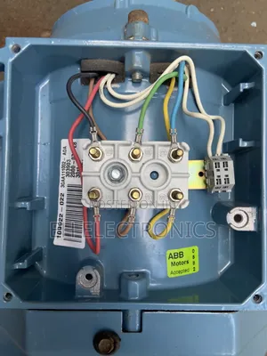 Original Abb 3-Phase Electric Motor – 5.5 Kw / 7.5 Hp (2855 Rpm)