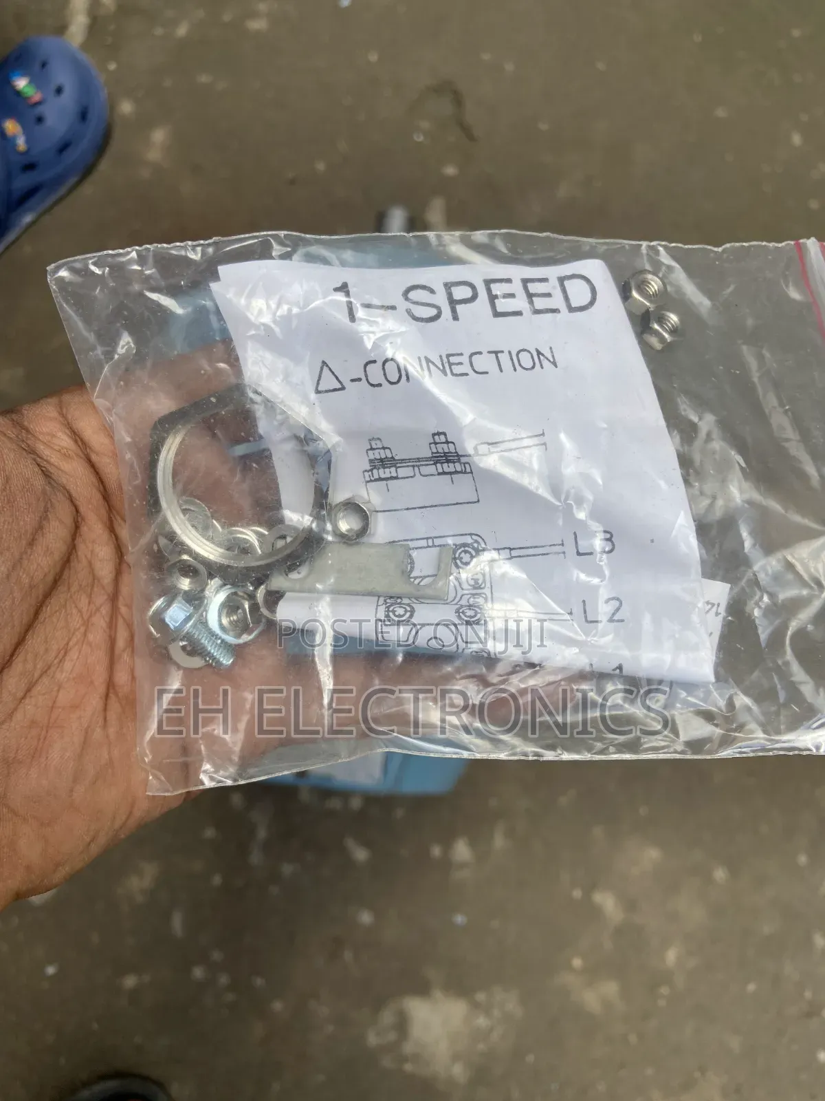 Original Abb 3-Phase Electric Motor – 5.5 Kw / 7.5 Hp (2855 Rpm)