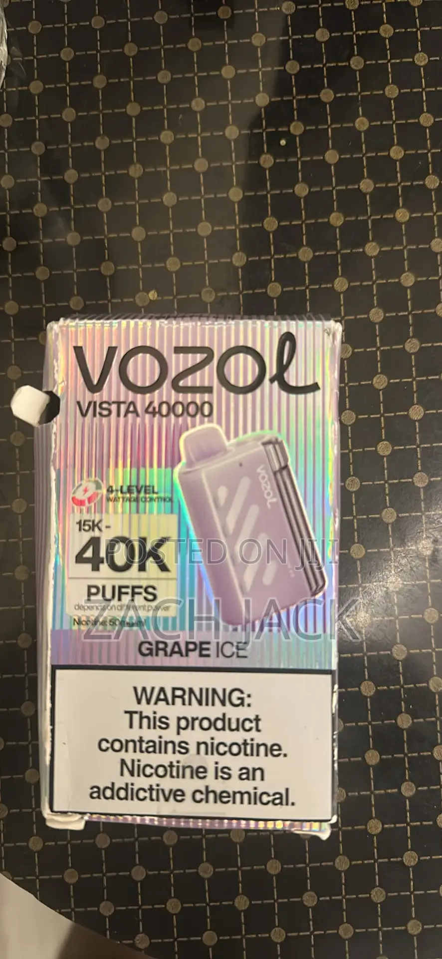 Vozol Vista Puffs (Grape Ice or Mango Passion Fruit)