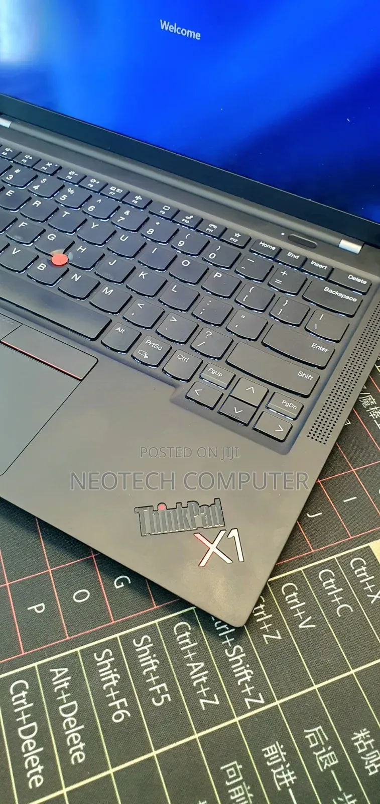 New Laptop Lenovo ThinkPad X1 Carbon 16GB Intel Core i7 SSD 512GB