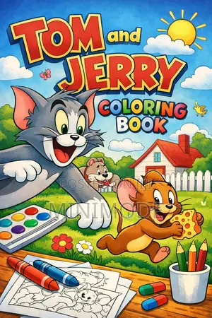Tom And Jerry Coloring Book