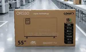 Orbit 55 Inch Tv Ultra Hd Smart Android 15 Japan Technology