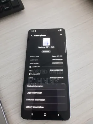 New Samsung Galaxy S21+ 5G 256 GB Silver