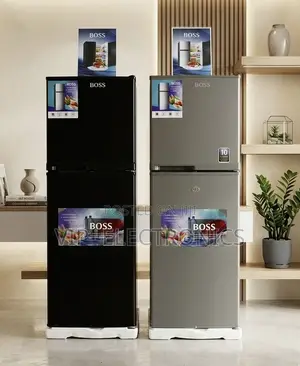 Boss Refrigerator 270 – Large Capacity Double Door Fridge