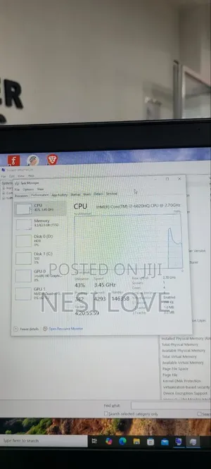 New Laptop Dell Precision 7720 64GB Intel Core i7 HDD+SSD 1.5T