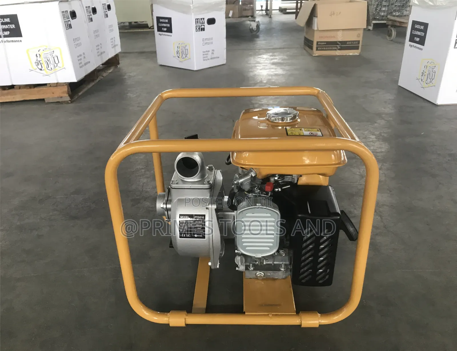 Powerful 3-Inch Gasoline Water Pump Designed