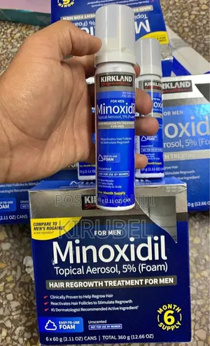 Foam Minoxidile