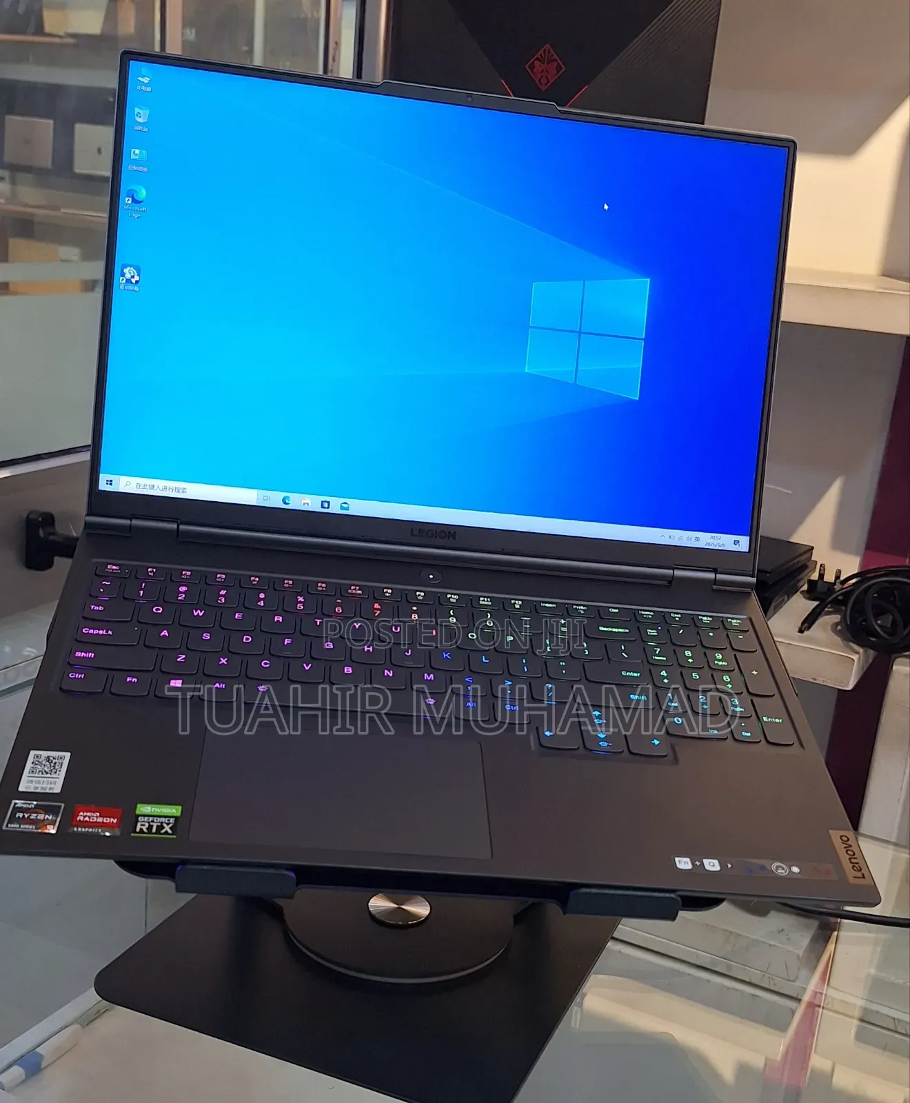 New Laptop Lenovo Legion 7 16GB AMD Ryzen 9 SSD 1T