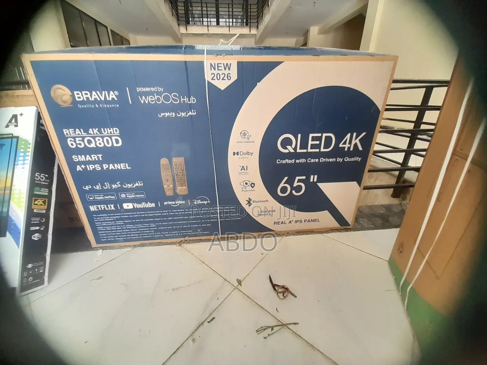 Bravia Webos Smart 65q80d Andraid Sramless