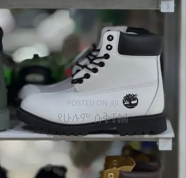 Timberland 6-Inches High Boots 'White/Black' Men's Shoes