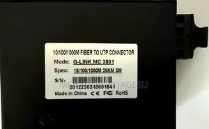 G-Link Mc/1000m Single Mode Media Convertor