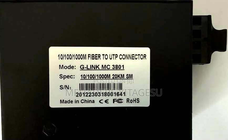 G-Link Mc/1000m Single Mode Media Convertor