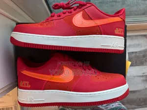 Nike Air Force 1 '07 Lv8 "Atl" Sneakers Vibrant University Red