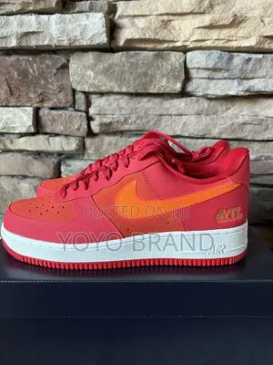 Nike Air Force 1 '07 Lv8 "Atl" Sneakers Vibrant University Red
