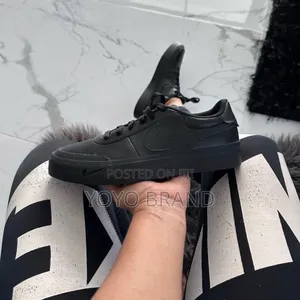 Nike Court Shot Sneakers Sleek Black
