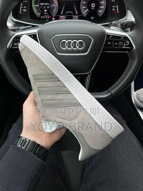 Adidas Gazelle Sneakers Grey Suede Unisex Sneakers
