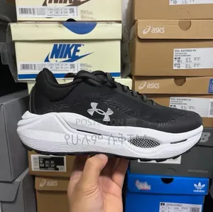 Under Armour Hovr Infinite 'Black/White' Men's Shoes