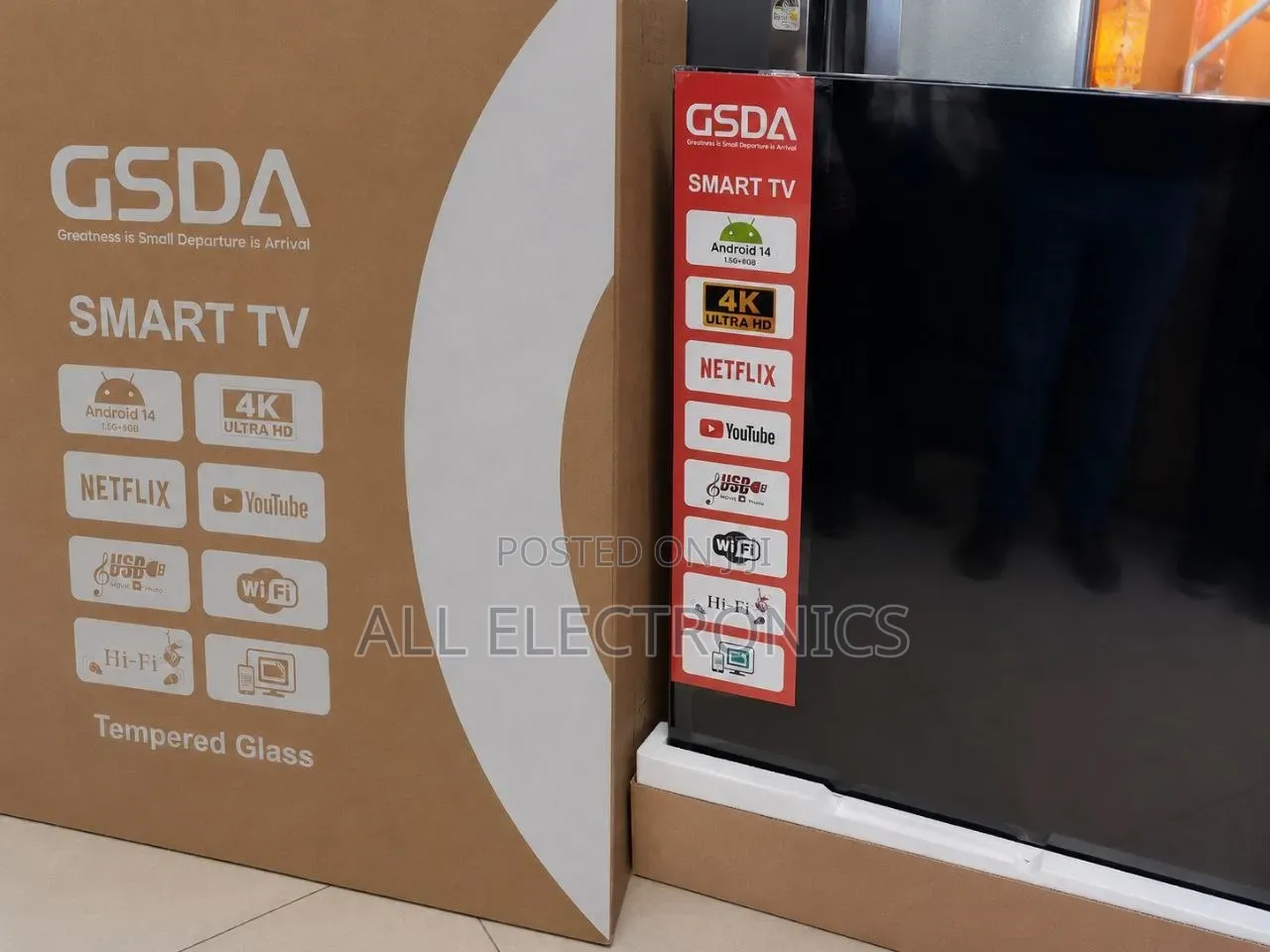 Gsda 55''inch Ultra Hd Television