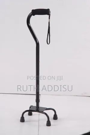 Walking Stick Aluminium Alloy Four-legged Cane For The Elderly, Four