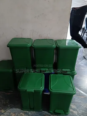 Garbage 8l Plastic Pedal Dust Bin – Durable Hygienic Waste Solution