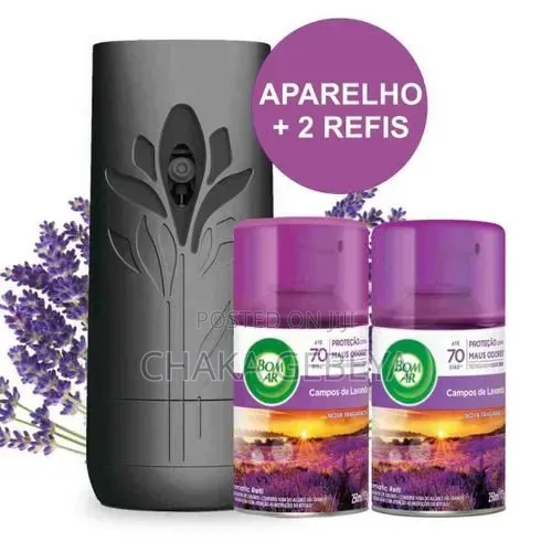 Battery-Powered Auto Spray Freshener – Citrus, Lavender, Rose Scents