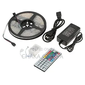 Porodo 5m Rgb Led Strip – Sound Reactive, Music Sync, Remote Control