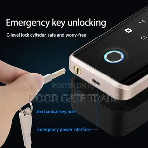 Smart Glass Door Lock – Face Recognition Fingerprint Wifi Tuya